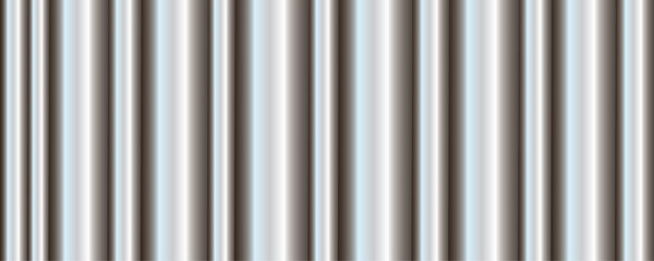 Abstract background of vertical metallic stripes with gradient shades of silver and gray,construction and architecture structure material texture, industrial steel iron line cover, aluminum row,