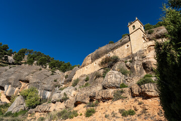Fototapeta premium Sanctuary of the Virgin of Balma, Renaissance style, 16th and 18th centuries, Zorita del Maestrazgo, province of Castellón, Valencian Community, Spain