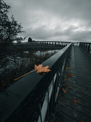 Dark and Atmospheric Pedestrian Bridges and Tunnels on the Burton Washlands Walkway, UK