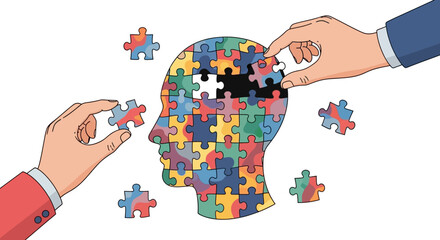 Piecing Together Mental Health A Puzzle of Well-being and Understanding