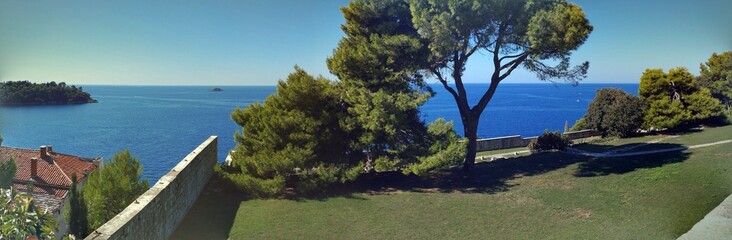 Garden Church St Euphemia Rovinj Croatia