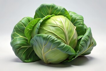 Obraz premium head of cabbage