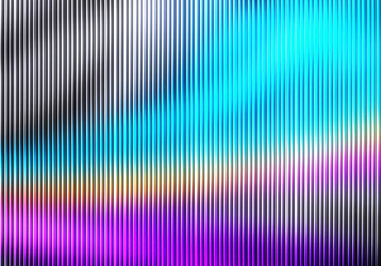 Gradient Vertical Lines Pattern with Colorful Transitions Contemporary Stripped Texture Blending Light and Shadow Creating a Playful Vibrancy and Modern Design
