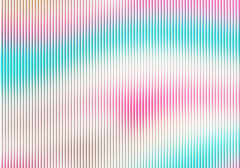 Abstract Background with Vertical Lines of Teal Pink and White Blending Together to Create a Colorful and Visually Interesting Pattern