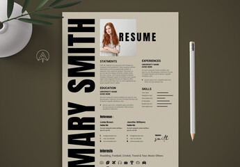Clean Resume Layout