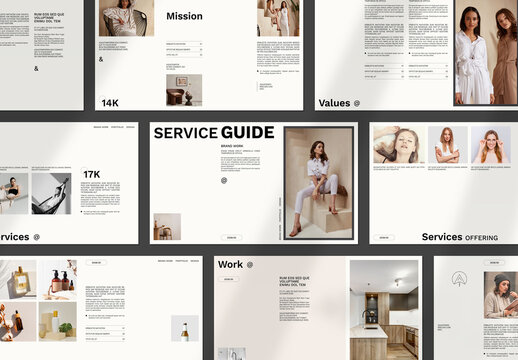 Service Guide Presentation Template