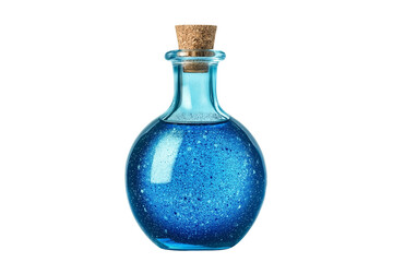 Fantasy Magic Bottle with Liquid Transparent Background PNG
