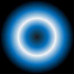 abstract blue background with circles