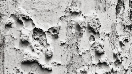 Monochrome surface featuring rough texture and weathered appearance