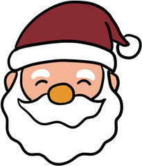 cartoon santa claus