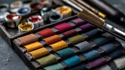 Fototapeta premium Color swatches palette