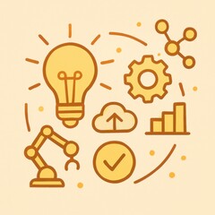 Innovation and technology icons