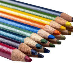 Colored pencils set png stationery png school png art png drawing png rainbow png tips png supplies png craft png transparent background image [memory:6]