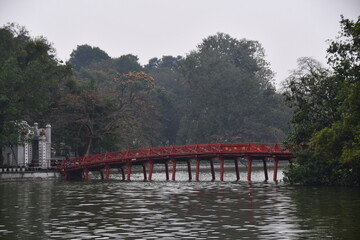 ベトナムハノイの玉山祠