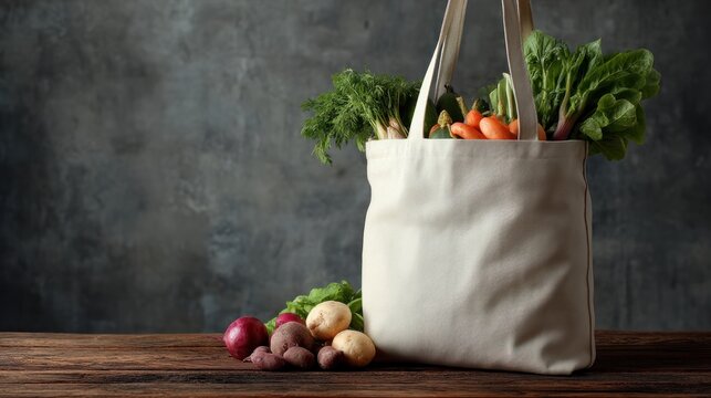 Vegetables reusable bag