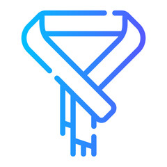 scarf gradient icon