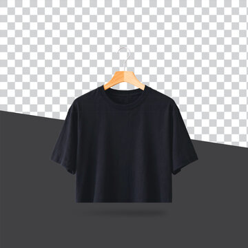 T shirt design mockup templates empty png verctor