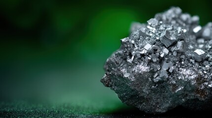 Fototapeta premium Metallic mineral specimen