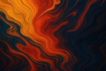 Abstract fiery swirl pattern