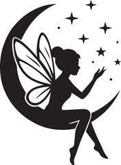 “The night listens to her wish.”