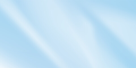 Aesthetic clear blue sky. Summer season blue pastel colored vertical vector banner. Blurred sky gradient background. Simple soft light backdrop.