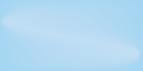 Aesthetic clear blue sky. Summer season blue pastel colored vertical vector banner. Blurred sky gradient background. Simple soft light backdrop.