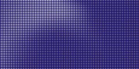 Dynamic abstract halftone background with blue gradient and dotted pattern. Aesthetic Perfect for modern designs, digital themes, and retro-inspired graphics. eps 10