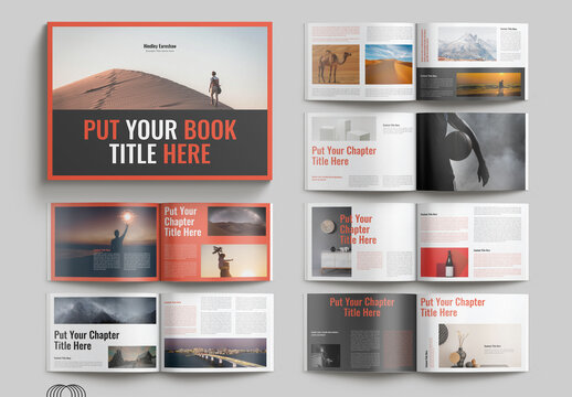 Narrative Print Book Layout Landscape