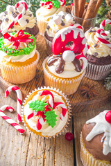 Christmas cupcakes