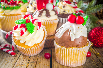 Christmas cupcakes