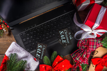 Christmas sale background