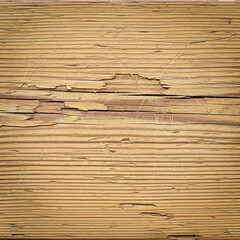 Weathered Wooden Planks Detailed Close-up of Textured Surface with Peeling Paint and Grain