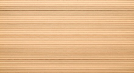 Corrugated Cardboard Texture Background - Light Brown Recycled Paper Surface for Packaging and Crafts