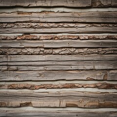 Rustic Log Cabin Wall Textures and Details