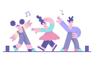 Teenager happy lifestyle outdoors concept