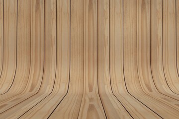 Curved Wood Parquet Hardwood background