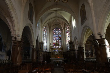 Eglise Saint Pierre es Liens, village Les Riceys, département de l'Aube, France