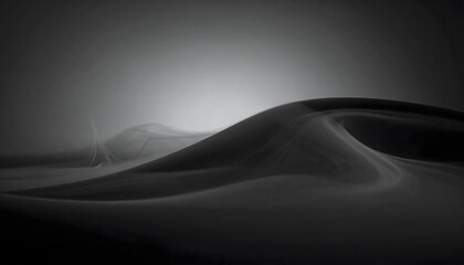 Soft black-to-charcoal gradient with smooth vapor-like grain