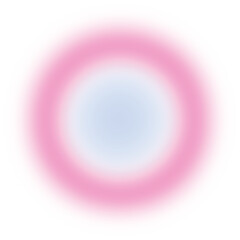 Pastel Pink Blue Halo Light