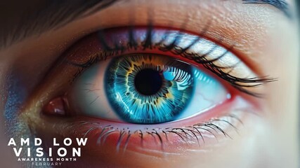 Amd Low vision awareness month. Eye video, Protecting Your Sight.