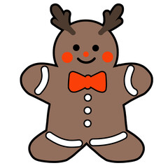 christmas gingerbread man