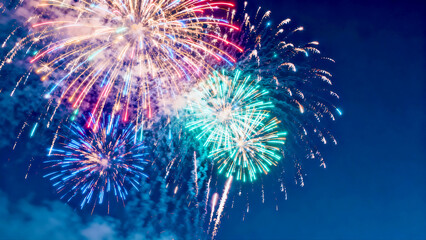 Fototapeta premium Set of Christmas green spruce branch on white background.