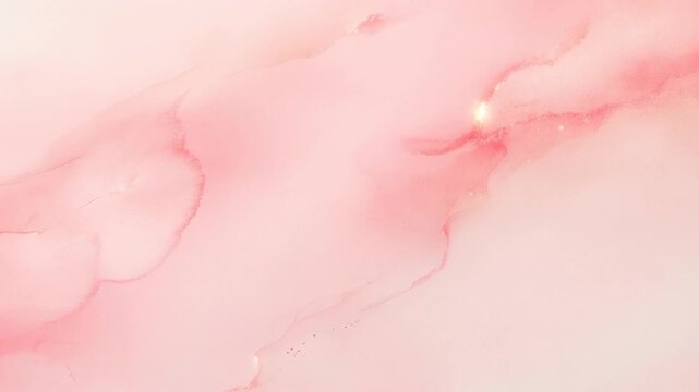 Soft pink watercolor background texture with delicate peach tones, abstract artistic backdrop suitable for invitations, banners, branding, packaging, website design, creative uses