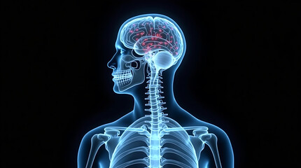vertebral column

cervical spine

thoracic spine