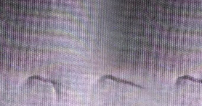 4K retro-active VHS TV noise and signal interference. Authentic pre-Y2K analogue distortion with glitchy, nostalgic static, flicker, and visual artifacts &mdash; a perfect vintage VFX background element.