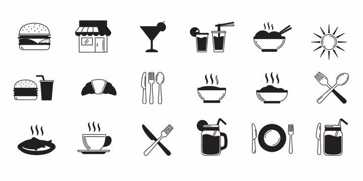 vector food dish design