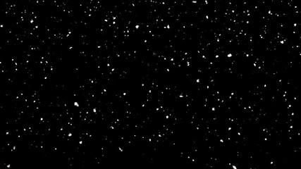 Falling snow background for winter holiday season animated footage - Powered by Adobe