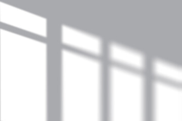 Soft window light casting geometric shadows on a clean, modern minimalist background overlay