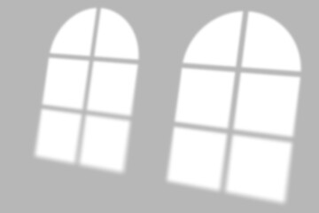 Soft natural window light shadows create an ambient, serene atmosphere on a neutral background