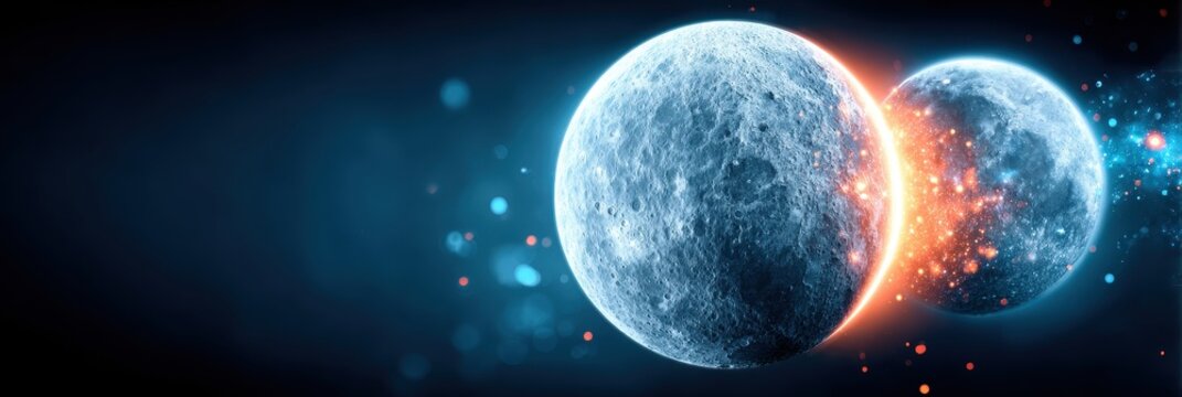 Bio astral evolution shaping tissue nebulae and organ moons, physics orchestrating harmony across a glowing galaxy with a satellite decoding the final solution